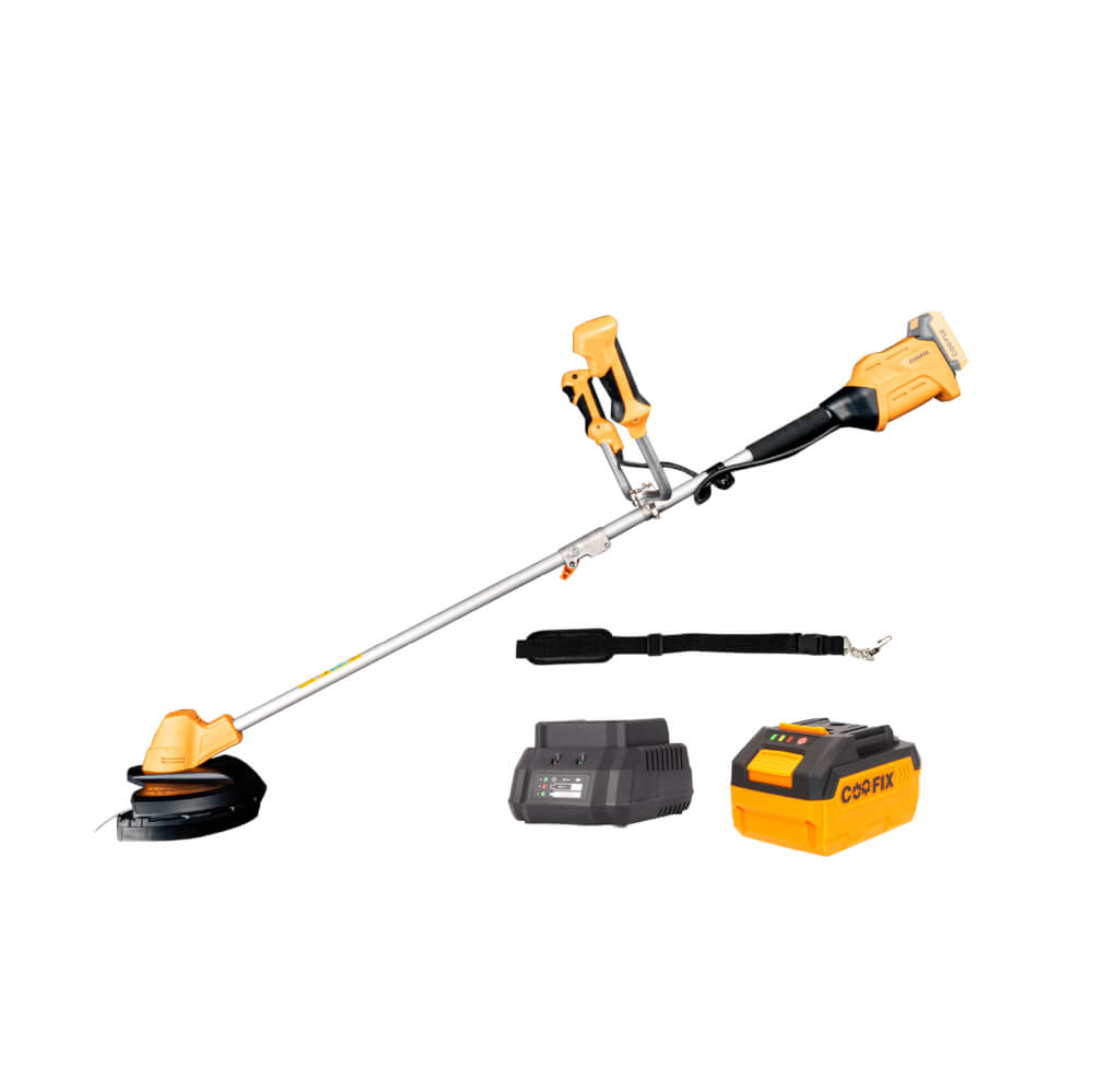 เครื่องตัดหญ้าไร้สาย (พร้อมแบตเตอรี่) COOFIX รุ่น CF-CBT001 แบตเตอรี่ 4.0AH 20V